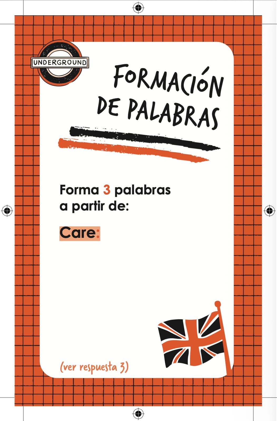 Carta 02: Formación de palabras